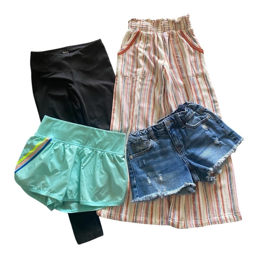 GIRLS SHORTS AND PANTS BUNDLE-SZE 6/7-DSG-ART CLASS